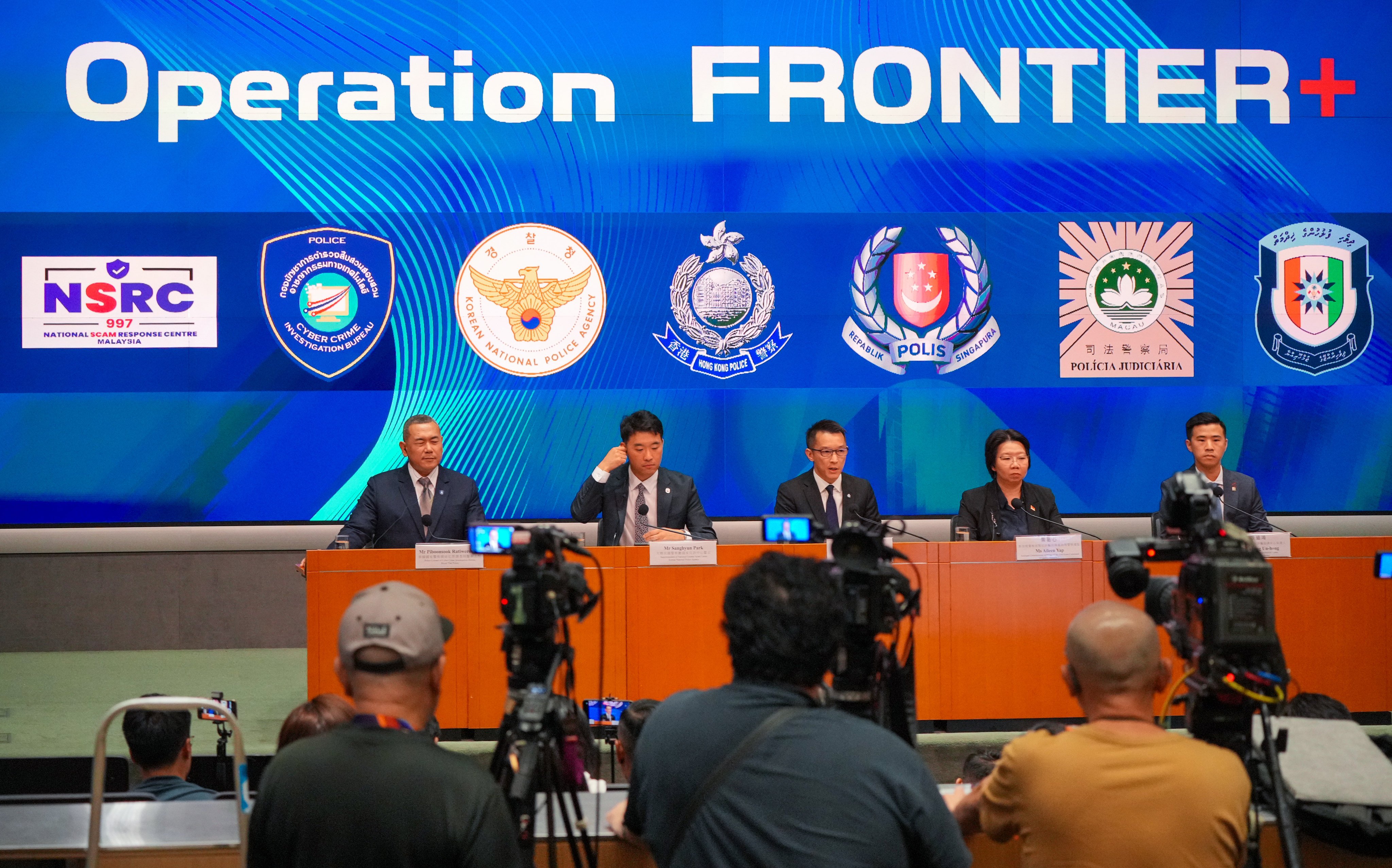 Police agencies in Hong Kong, Singapore, South Korea, Thailand, Malaysia, the Maldives and Macau investigated 9,268 reports using a direct communication and information-sharing platform called Frontier+. Photo: May Tse